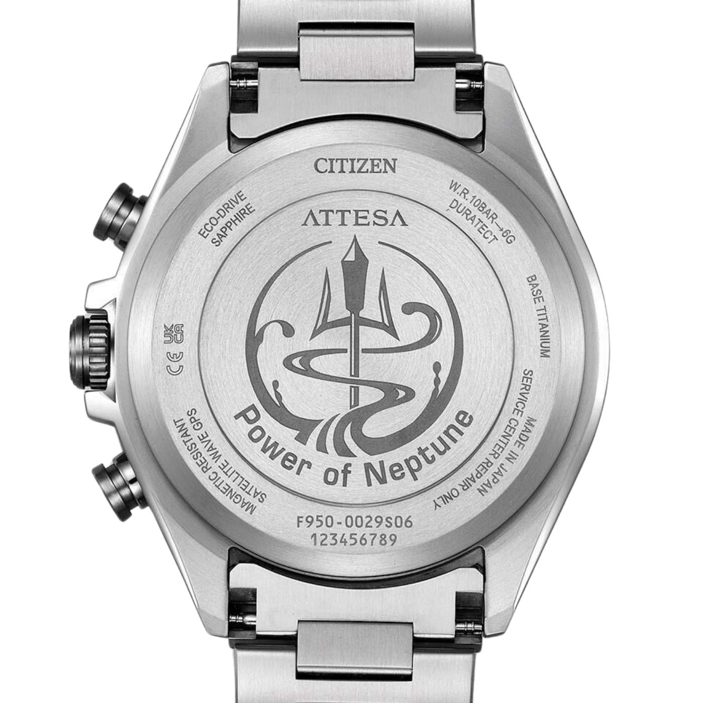 Zegarek męski Citizen CC4054-68L Attesa Neptunes GPS Limited Edition
