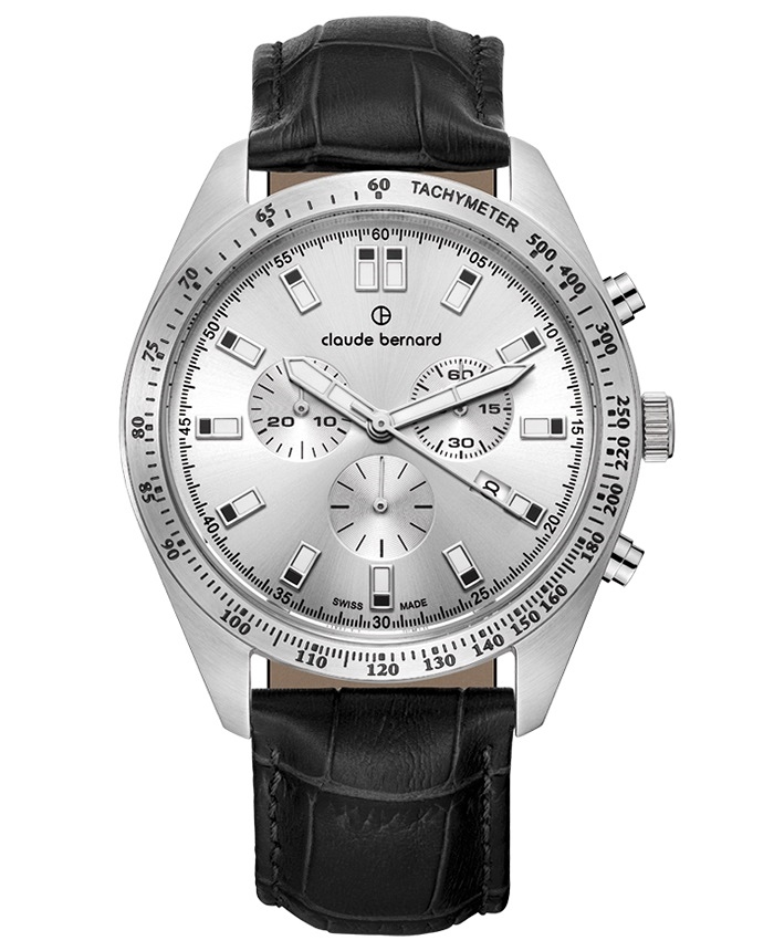 Zegarek męski Claude Bernard Classic ST50 Chrono 10247-3C-AIN