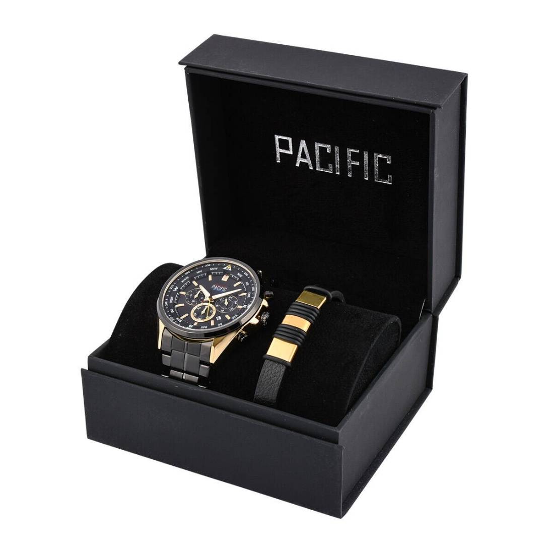 Zegarek męski Zestaw prezentowy dla niego X Komplet Pacific X0096-03