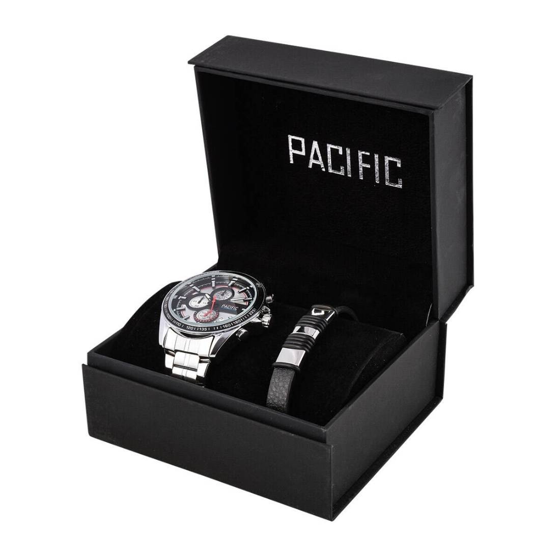 Zegarek męski Zestaw Prezentowy dla niego Komplet Pacific X0069-01