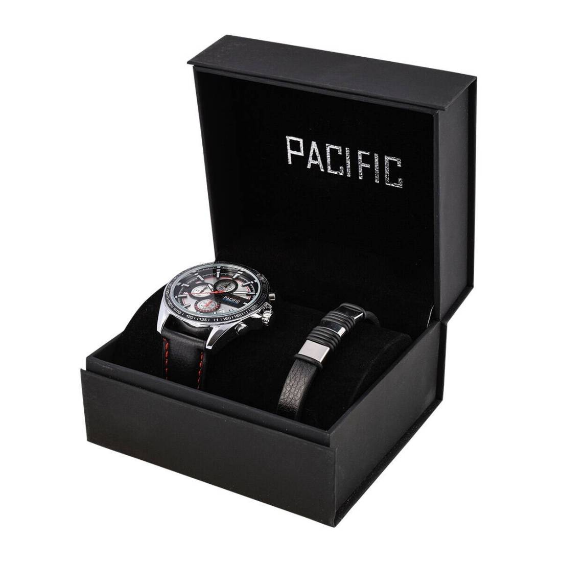 Zegarek męski Zestaw Prezentowy dla niego Komplet Pacific X0069-05