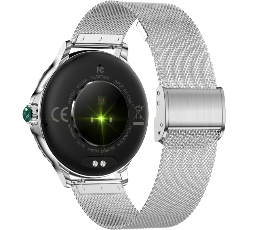 Smartwatch Rubicon RNCF19 srebrny