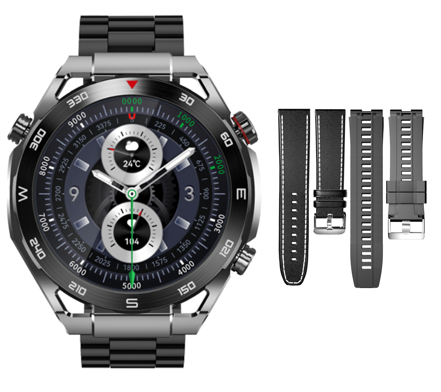 Smartwatch Rubicon RNCF22 czarny 3w1