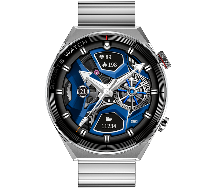 Smartwatch Rubicon RNCE99 srebrny