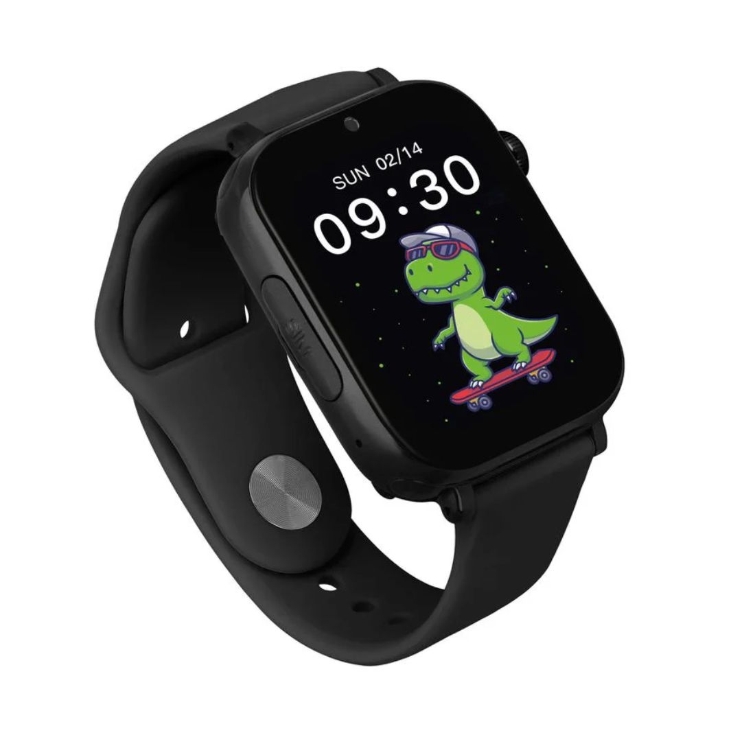 Zegarek dla dziecka Zestaw Garett Kids Nice Pro 4G czarny + Garett Kids Fit różowy
