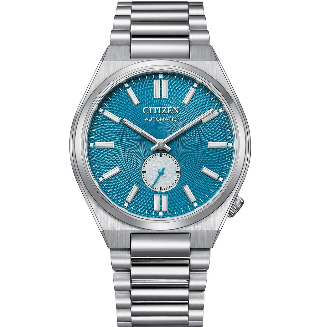 Zegarek męski Citizen NK5010-51L Tsuyosa Small Second Automatic Classic Sapphire srebrny