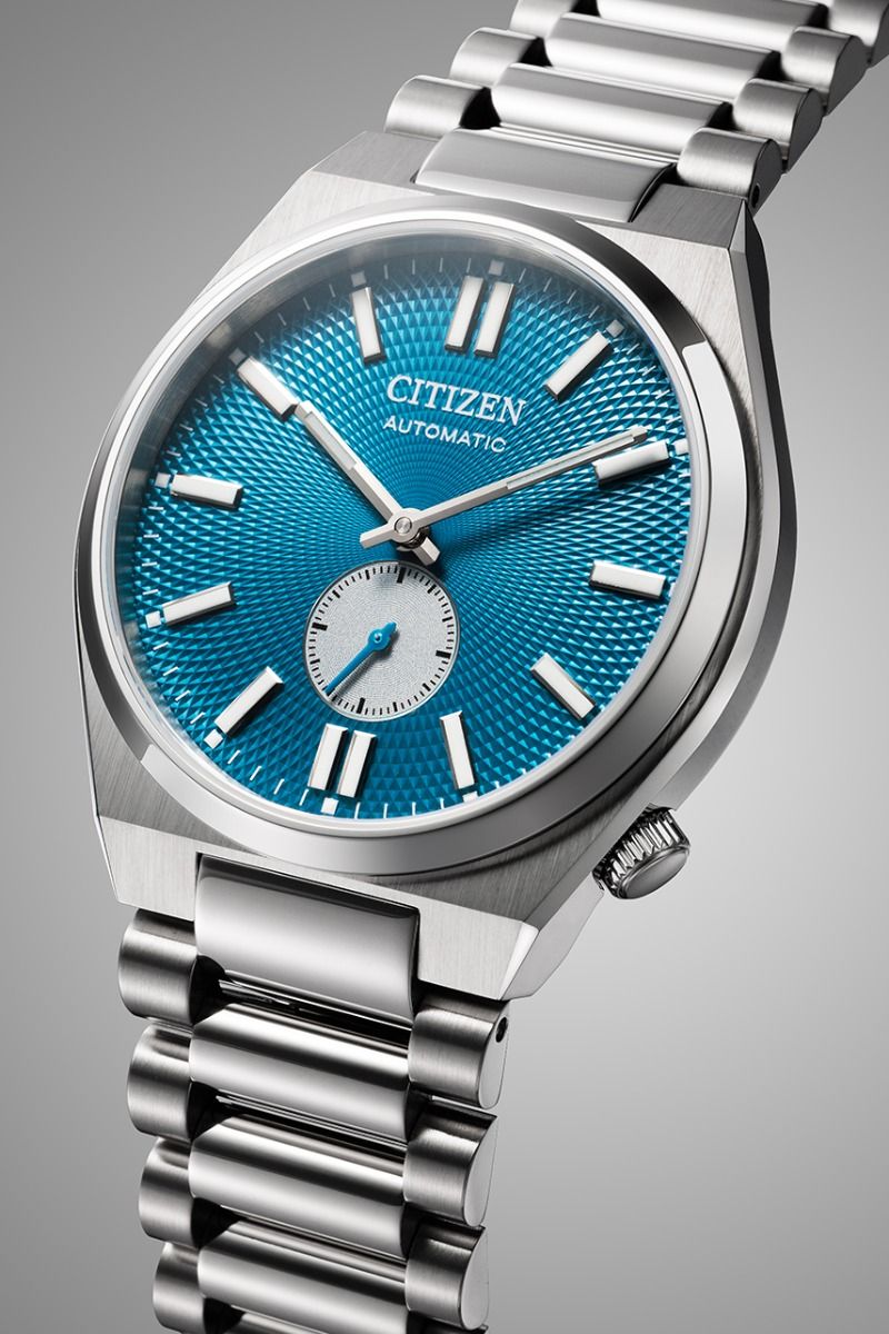 Zegarek męski Citizen NK5010-51L Tsuyosa Small Second Automatic Classic Sapphire srebrny