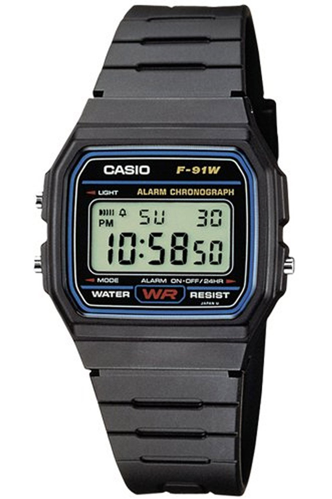 Casio Retro Vintage F-91W-1YER