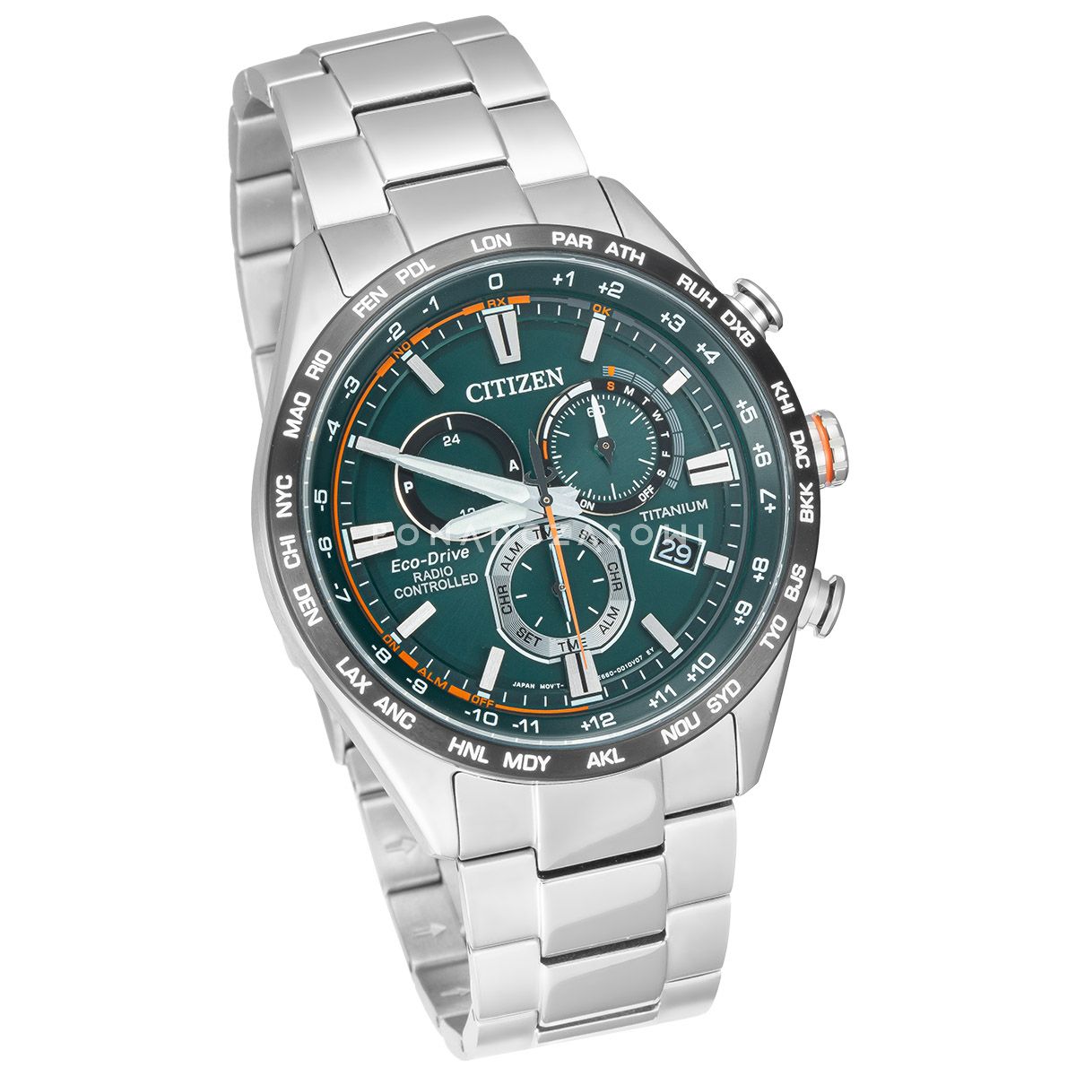 Zegarek męski Citizen Eco-Drive CB5946-82X Radio-Controlled srebrny