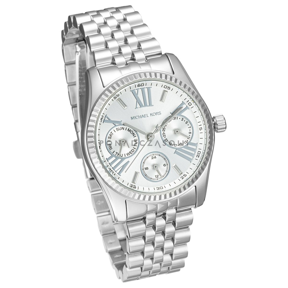 Zegarek damski Michael Kors MK5807 Lexington srebrny