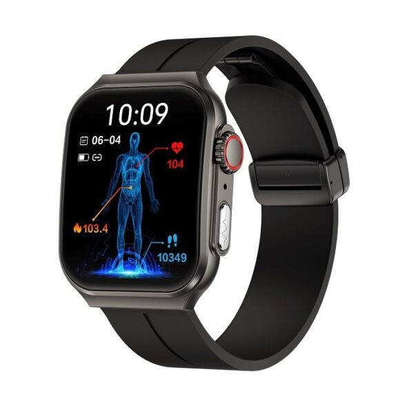 Smartwatch Hagen HC98 czarny z pomiarem cukru