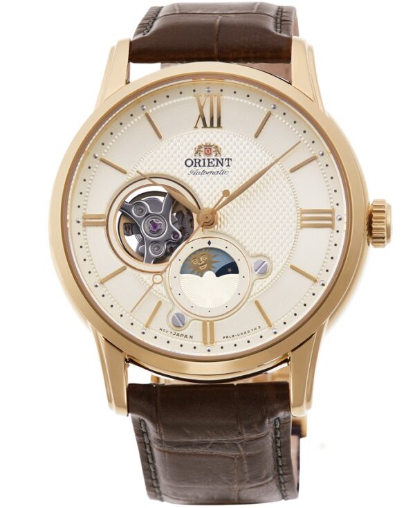 Orient Sun & Moon Open Heart Automatic RA-AS0010S30B