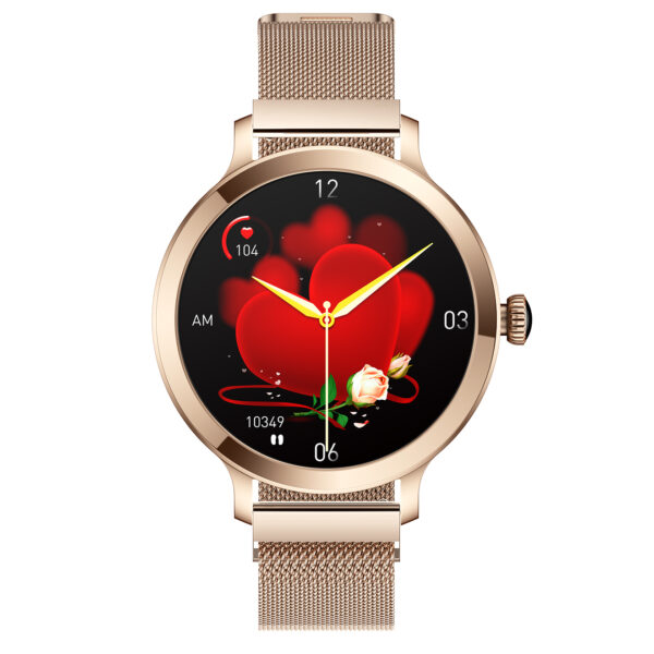 Smartwatch Hagen HC82 różowe złoto