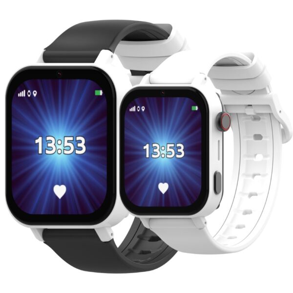 Smartwatch KiDiZ Chat 2.1 Czarny z funkcją lokalizacji GPS i połączeniami