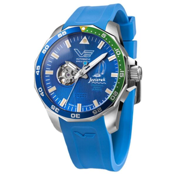 Vostok Europe NH38-225A480 Mazury Jezioro Jeziorak Rocket N-1 Open Heart Automatic limitowana edycja