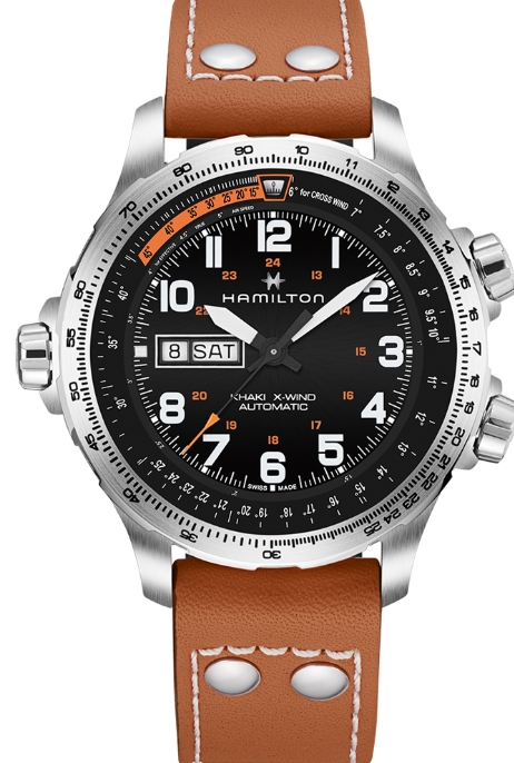 Hamilton H77755533 Khaki Aviation X-Wind Day Date Auto