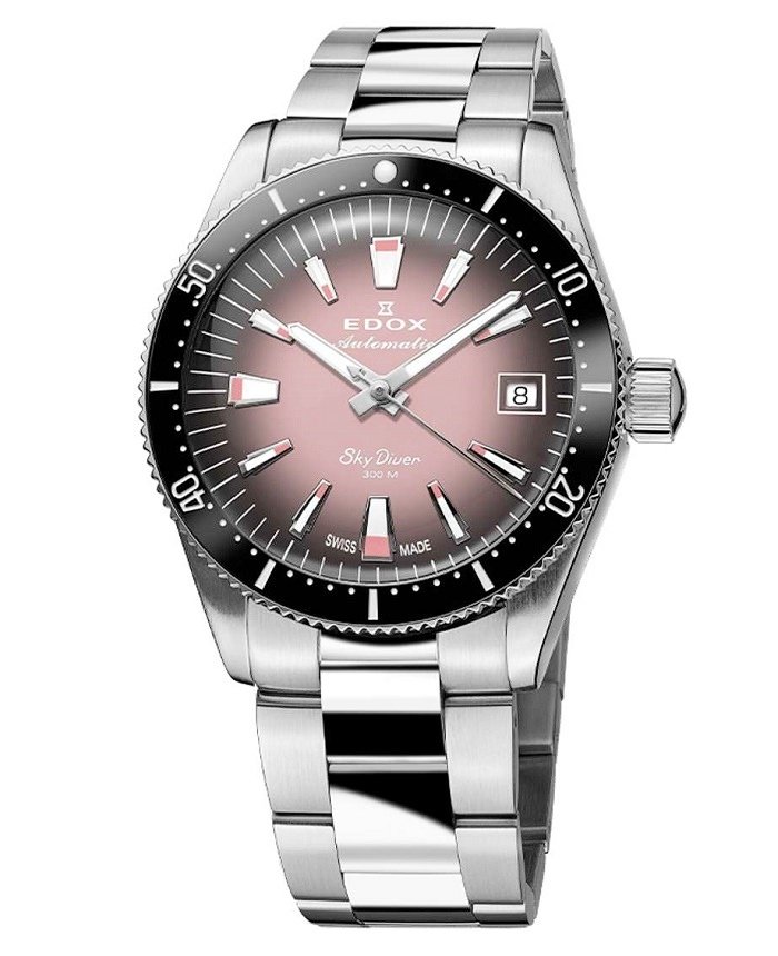 EDOX Skydiver Automatic Lady 80131-3NM-NDRO
