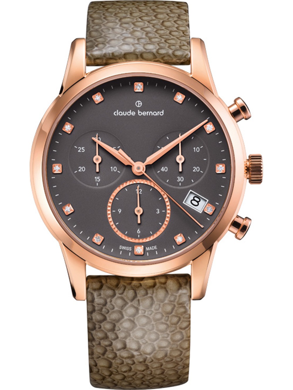 Claude Bernard Classic Chronograph 10231-37R-TAPR1