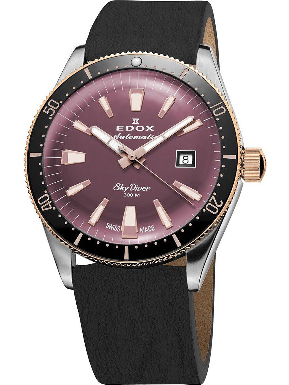 Edox Skydiver Automatic 80131-357RNRC-VIO