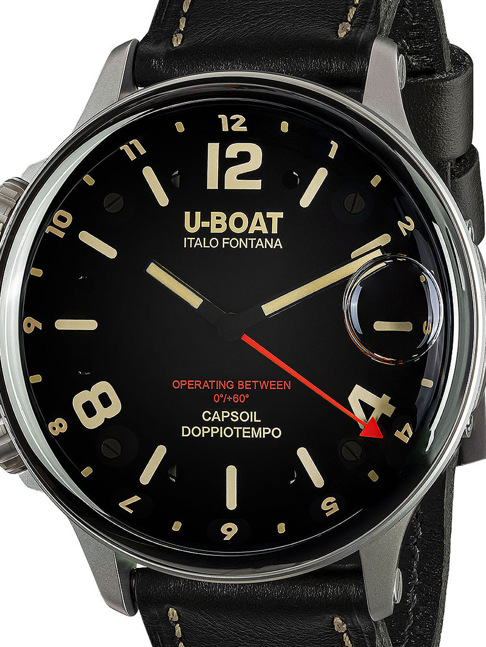 U-Boat Capsoil Doppiotempo SS GMT 9672