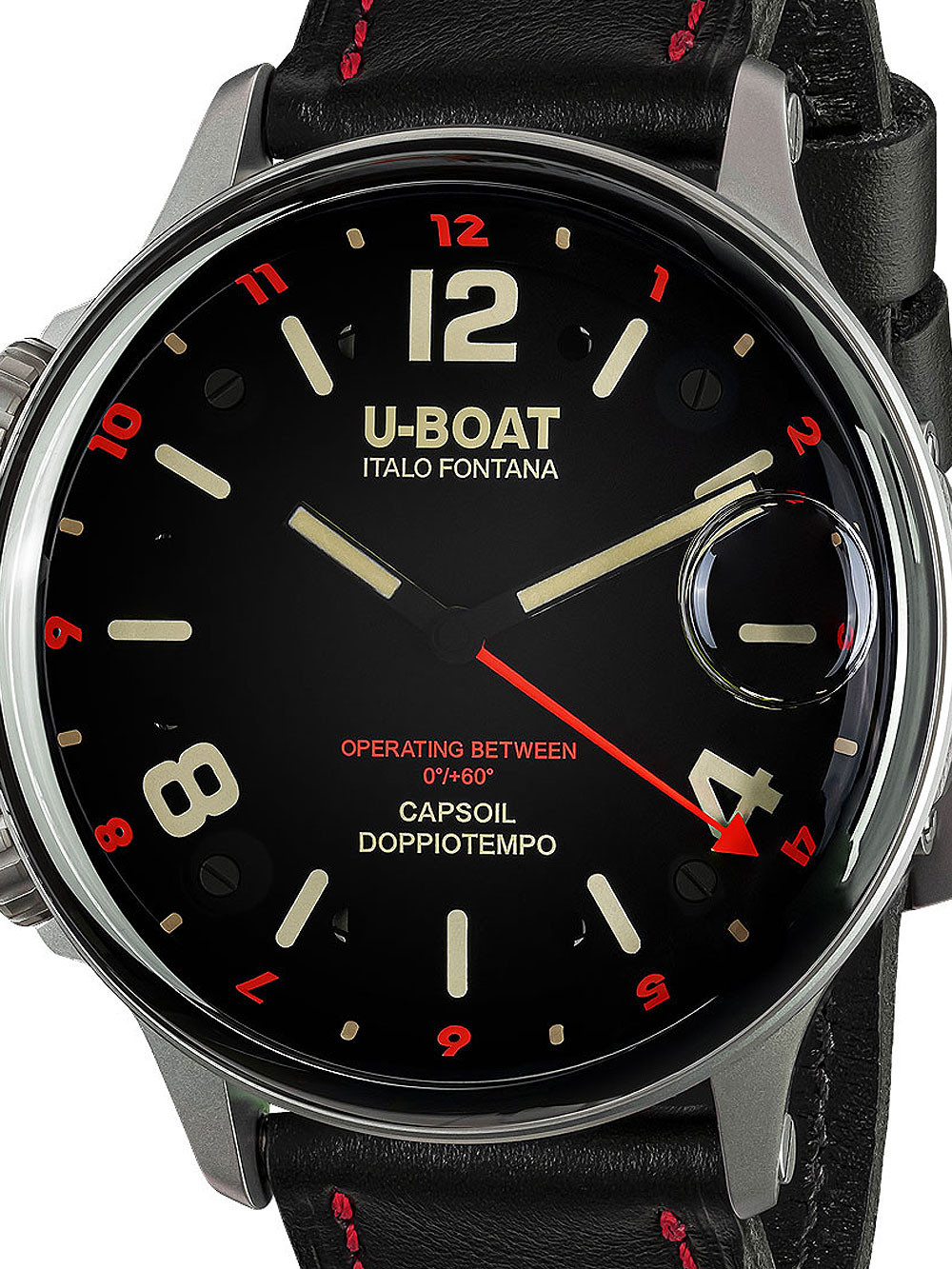 U-Boat Capsoil Doppiotempo SS GMT 9674