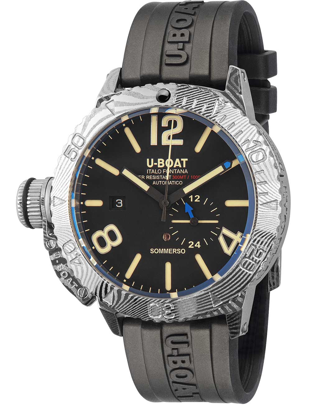 U-Boat Sommerso Damascus Automatic 9999
