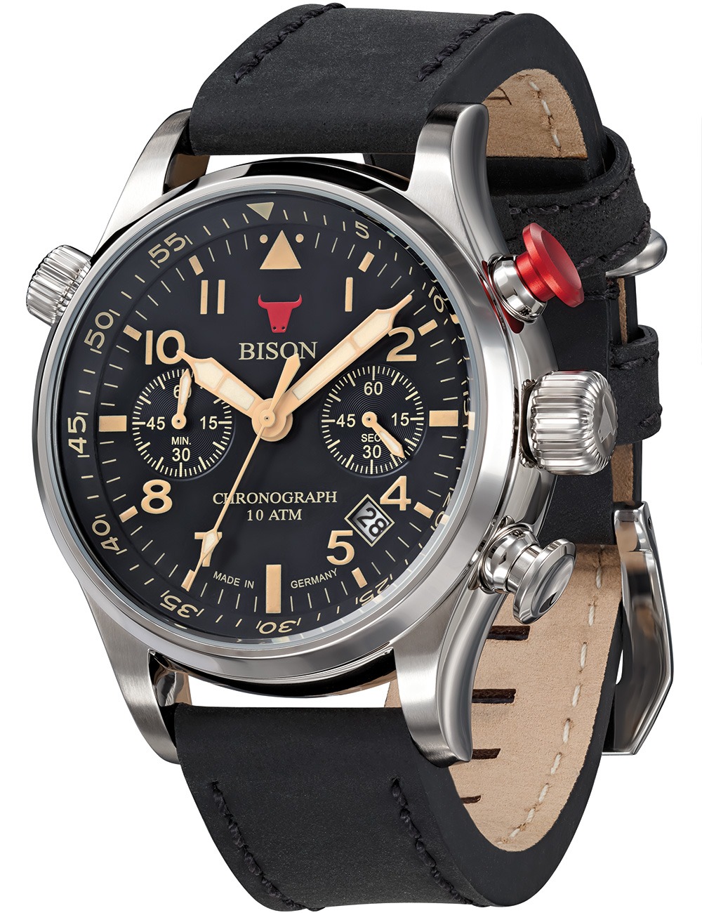 Carl von Zeyten Bison 7 Chronograph Limited Edition BI007BK