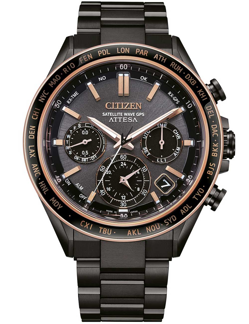 Citizen Attesa Satellite Wave GPS CC4074-61W