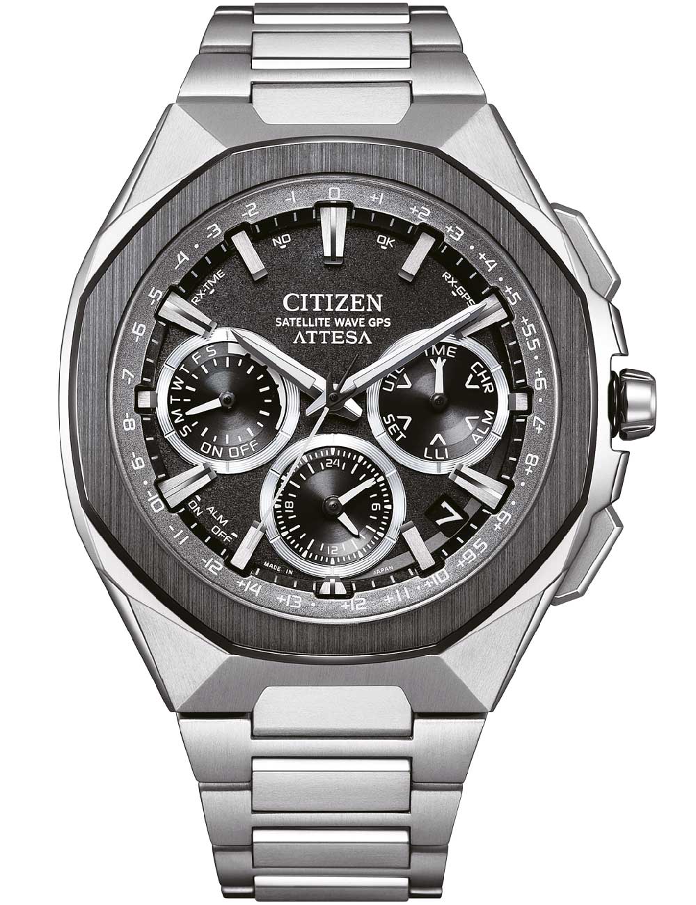 Citizen Attesa Solar Satellite GPS Chrono CC4104-53E