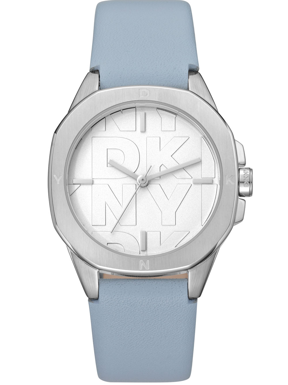 DKNY Booklyn Midi Light Blue 34MM DK1L012L0015