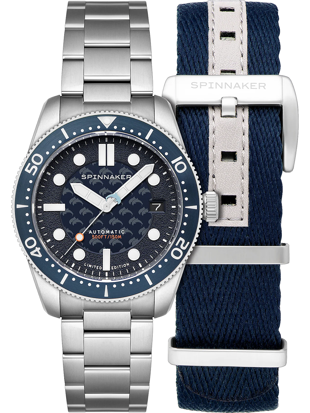 Spinnaker Croft Mid-Size Automatic Limited Dolphin Project SP-5129-11