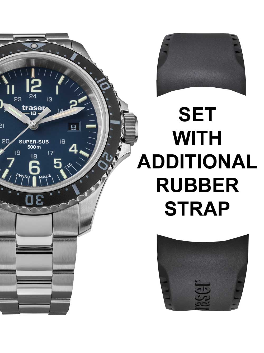 Traser P67 T25 SuperSub Set Blue 109373