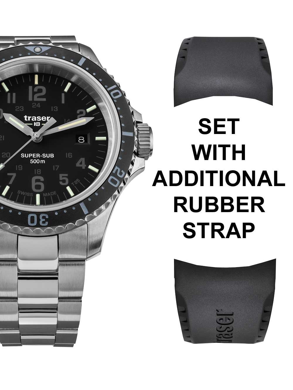 Traser P67 T25 SuperSub Set Black 109376