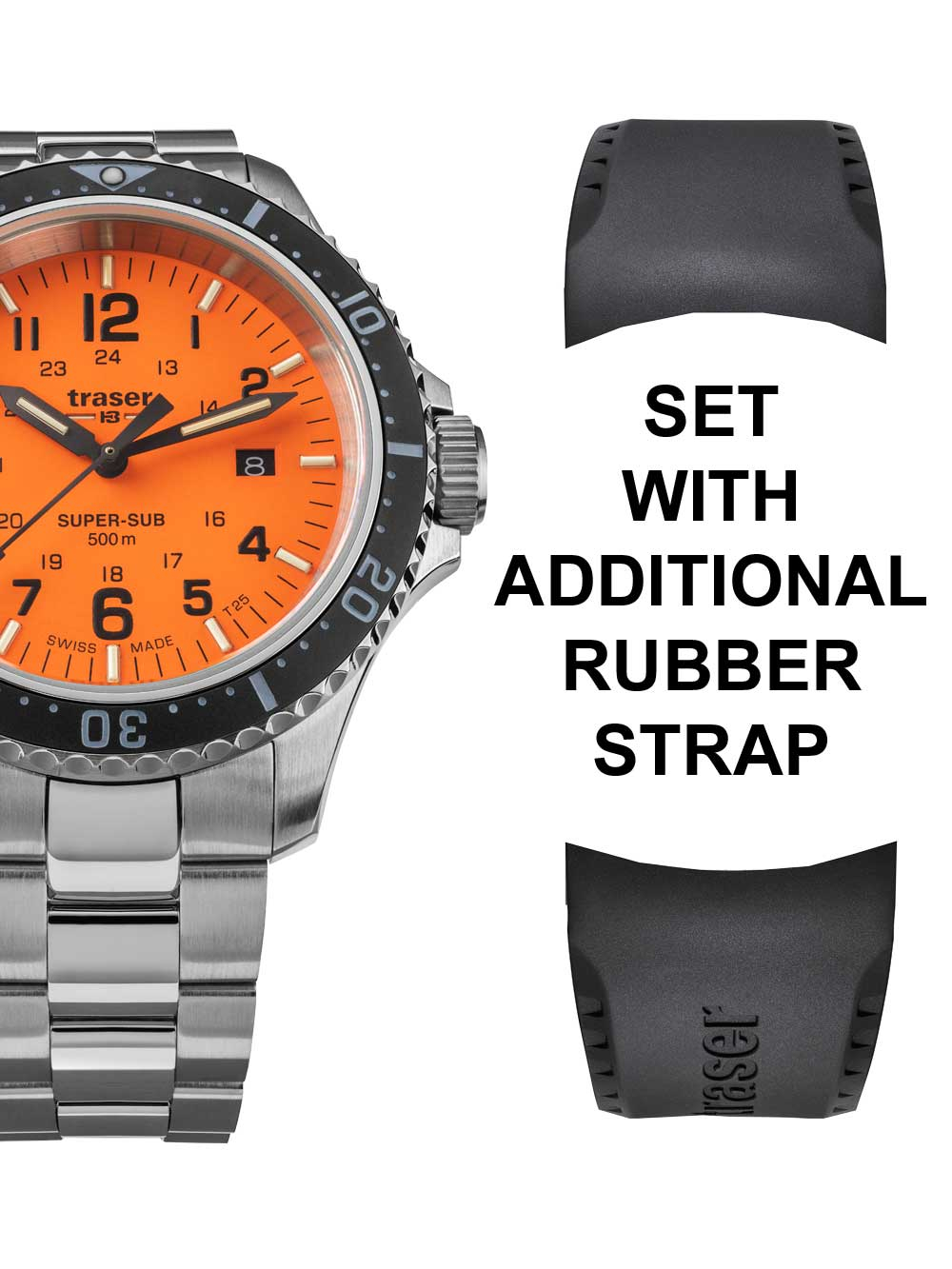 Traser P67 T25 SuperSub Set Orange 109379