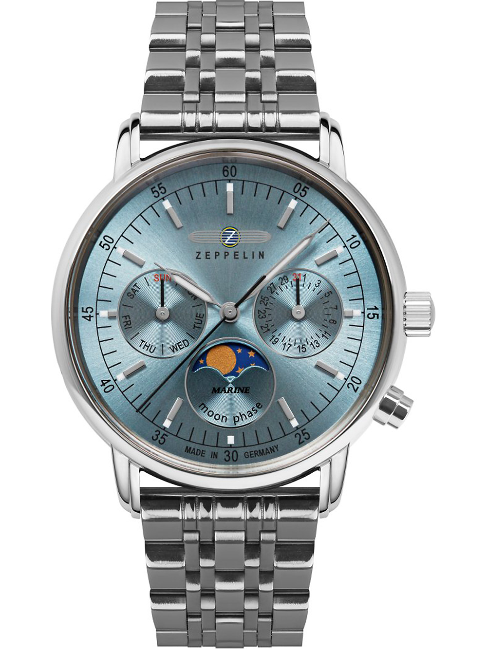 Zeppelin Méditerranée moon phase 8637M3